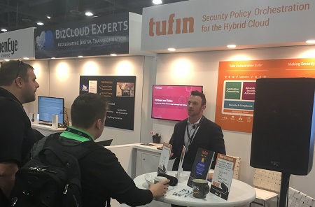 AWS reinvent booth