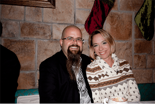 Michael with his wife Beth