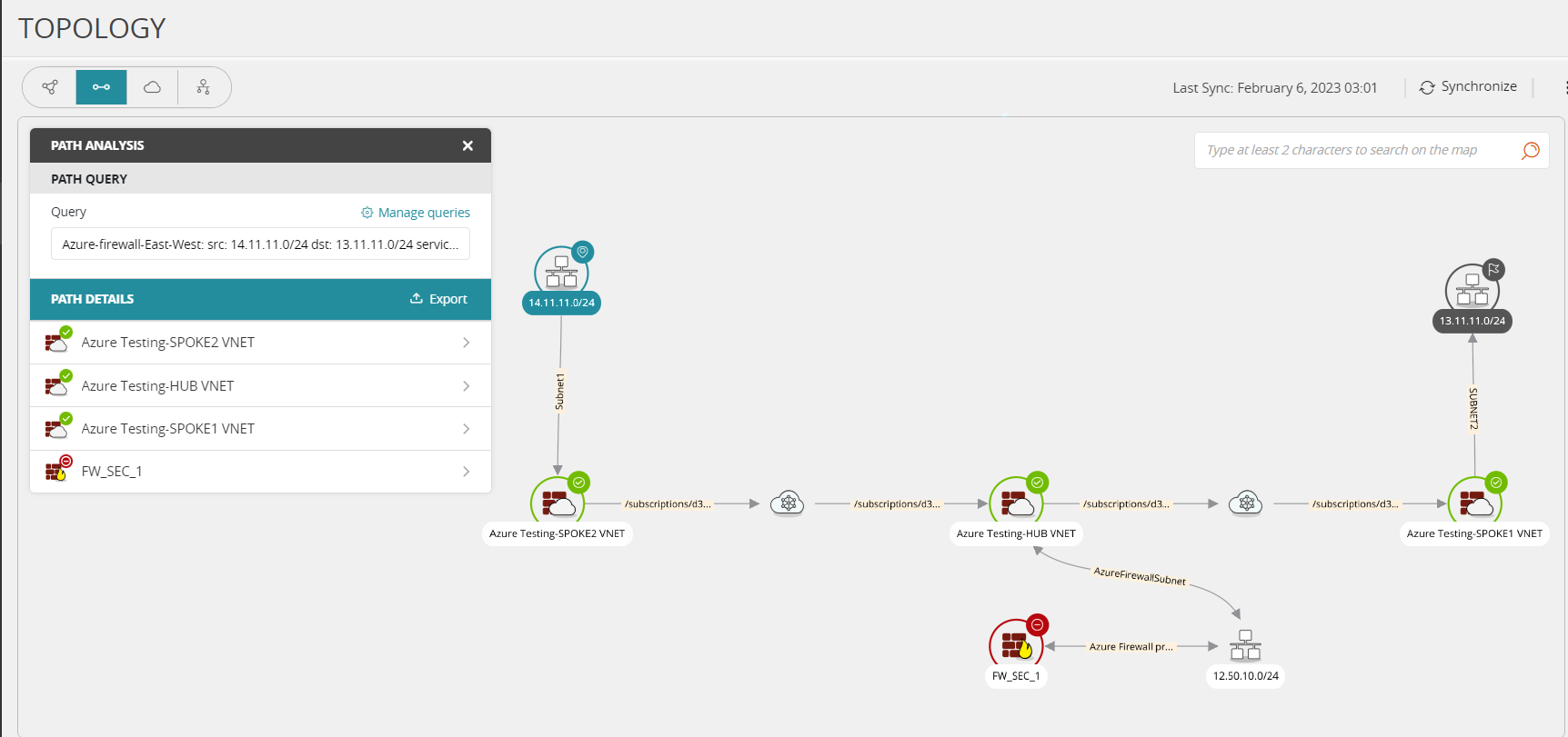 Extend network security policy orchestration and automation to the cloud.