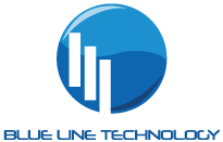 blue line technology logo