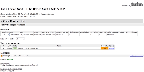 Identifying Cisco ios