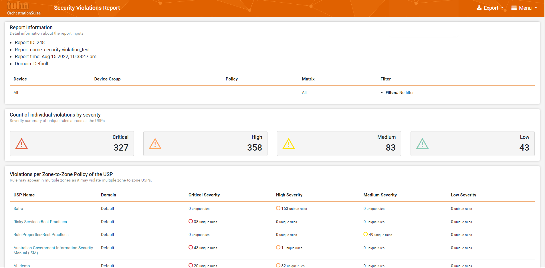 Gain advanced audit readiness with enterprise-wide change logging.